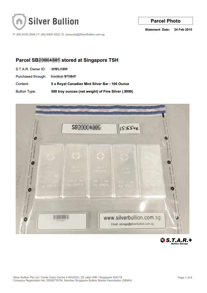 Individual Parcel Photos